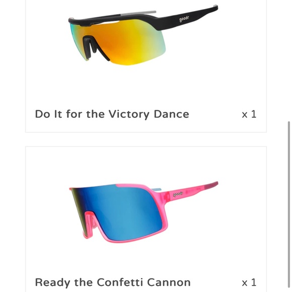 Goodr Sunglasses Set with Pouches - Picture 3 of 3